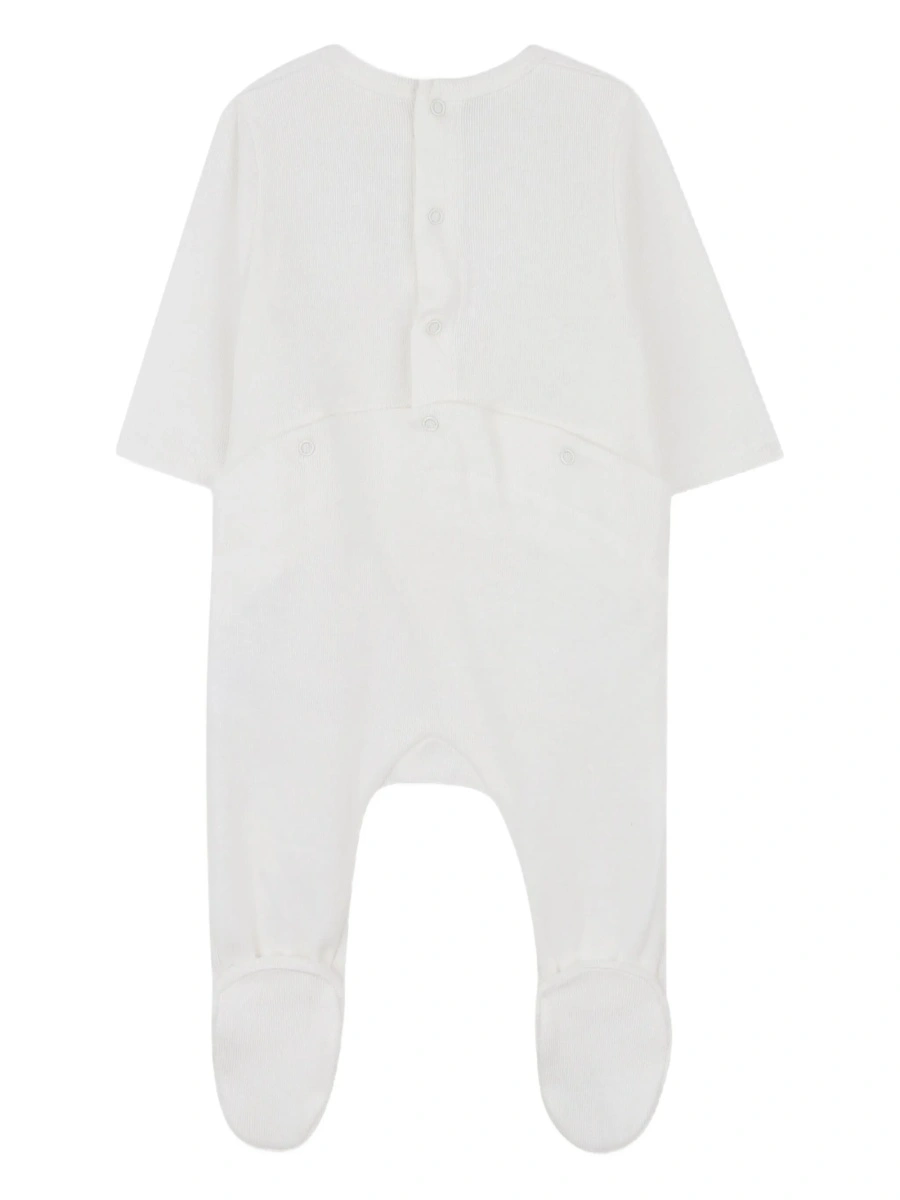 Pijamale Chloe roz din bumbac organic - Img 5