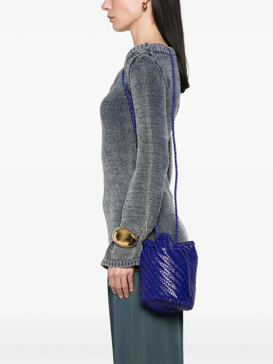 "PomPom Double Jump" mini shoulder bag - Img 2