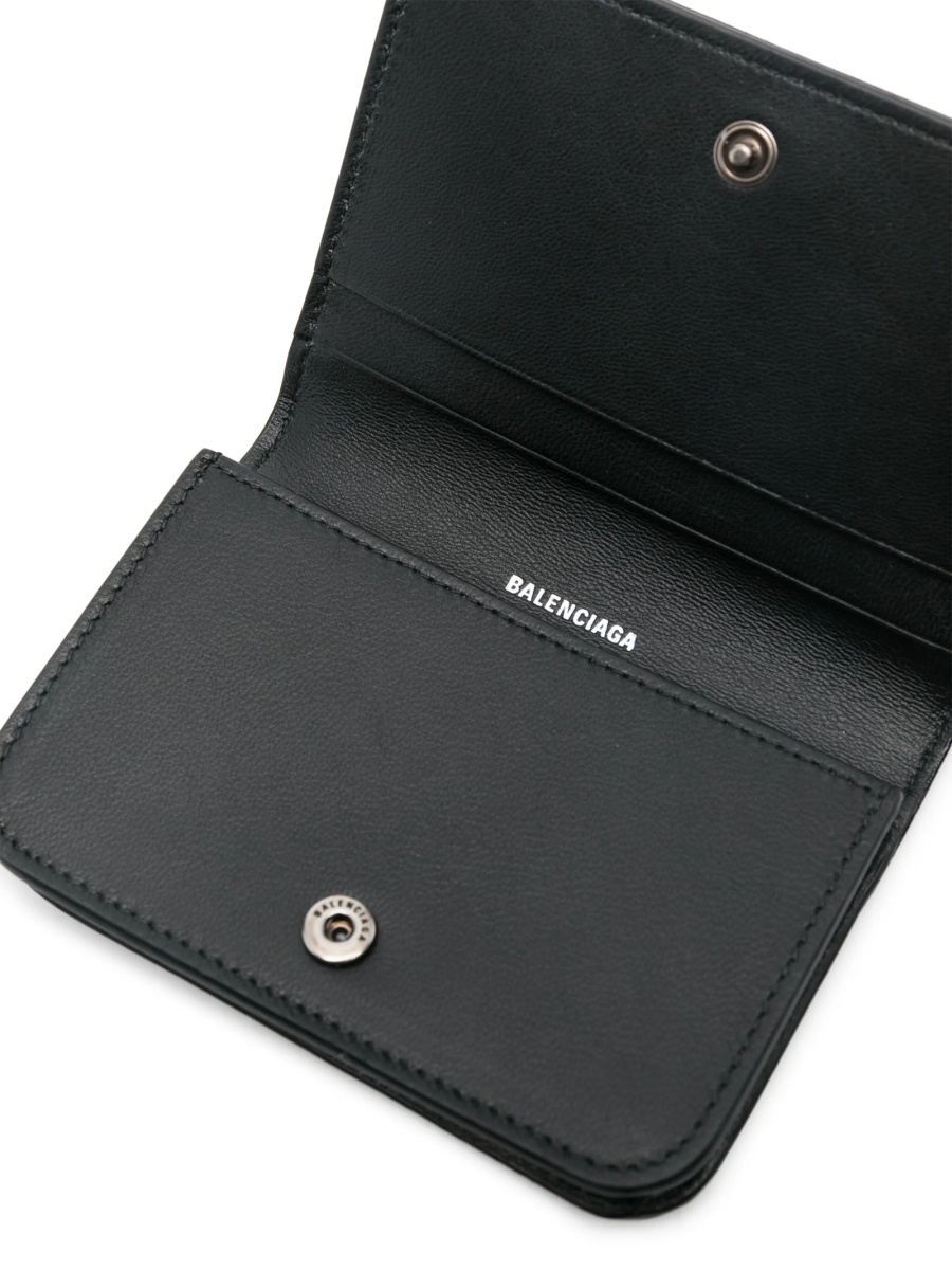 Portofel Balenciaga negru din piele - Img 3