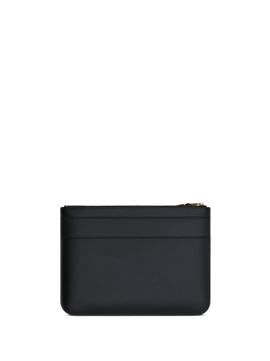 Portofel Comme des Garçons negru din piele - Img 2
