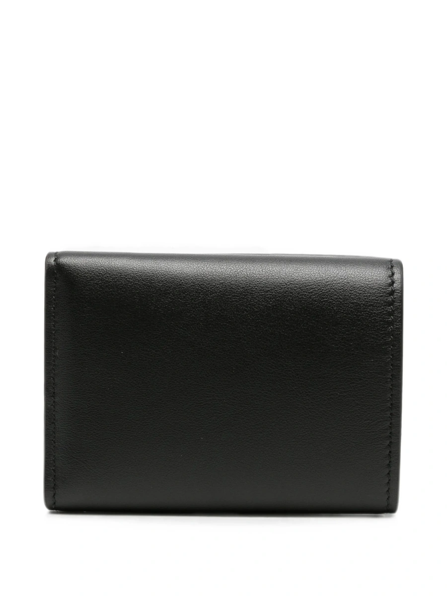 Portofel Fendi negru din piele - Img 2