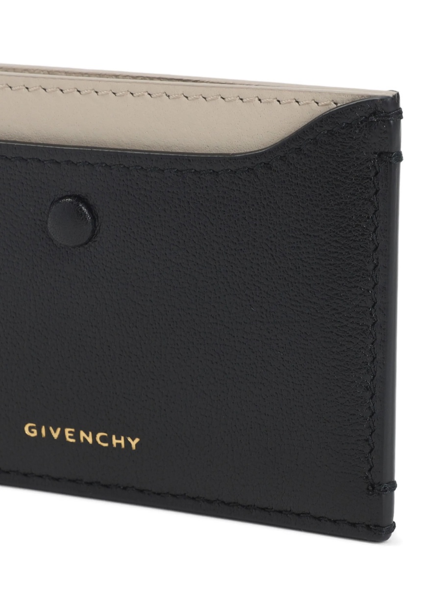 Portofel Givenchy negru din piele - Img 3