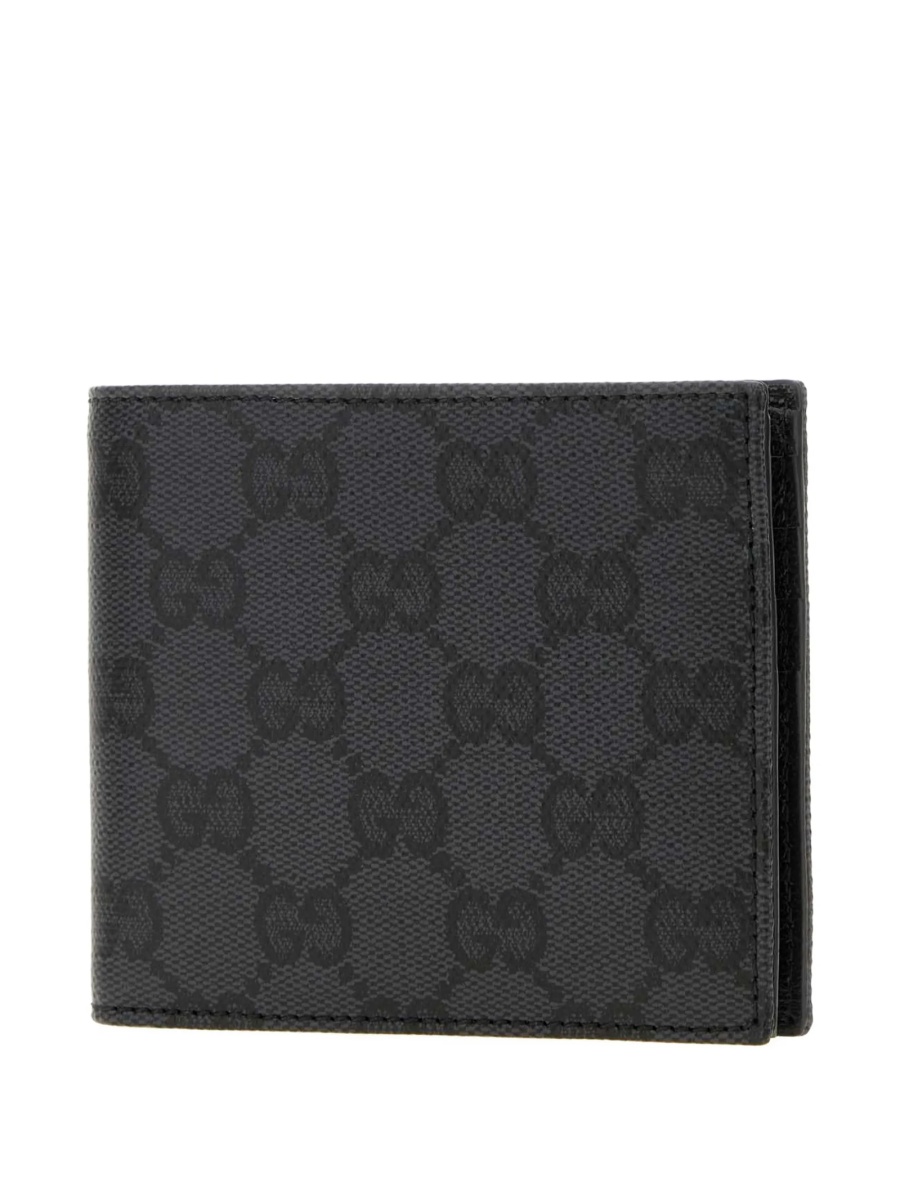 Portofel Gucci negru din material textil - Img 3