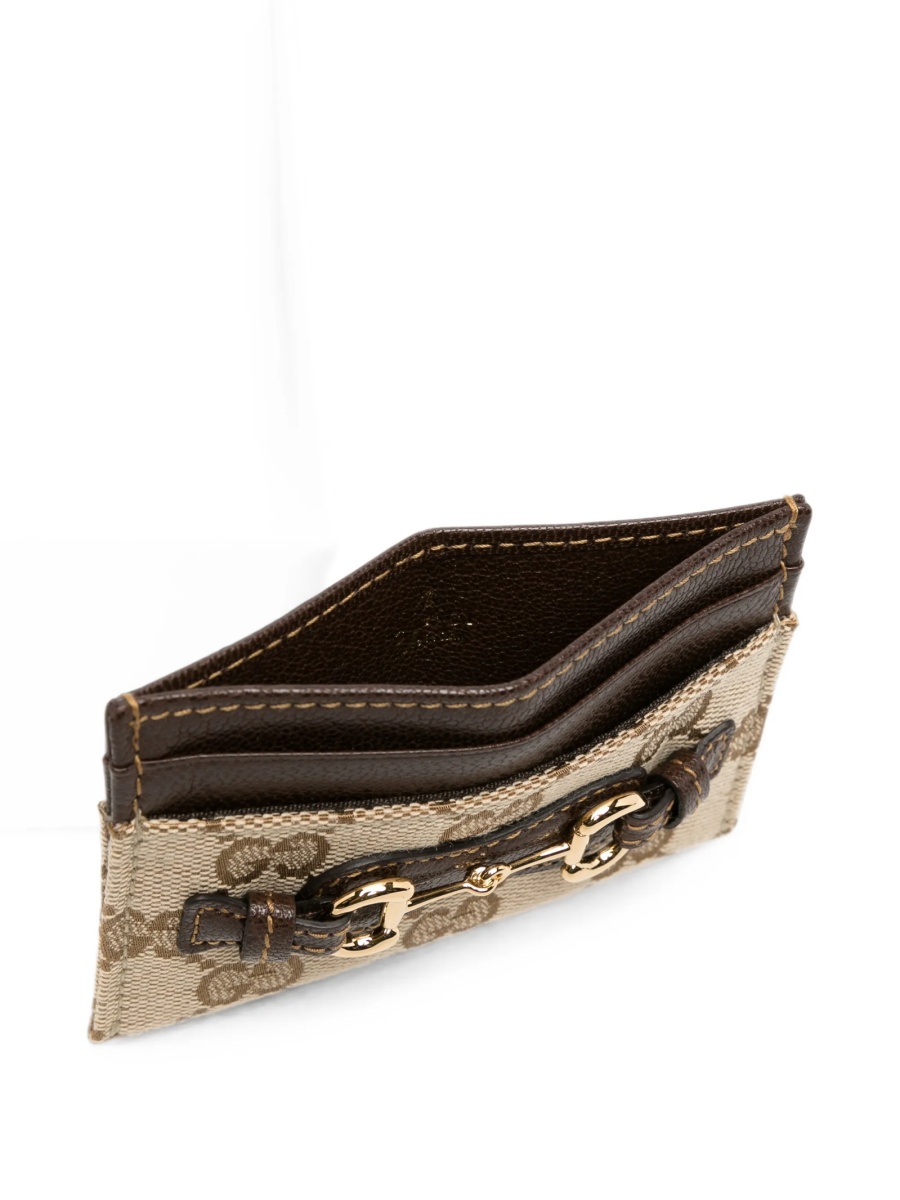 Portofel Gucci neutru din material textil - Img 3