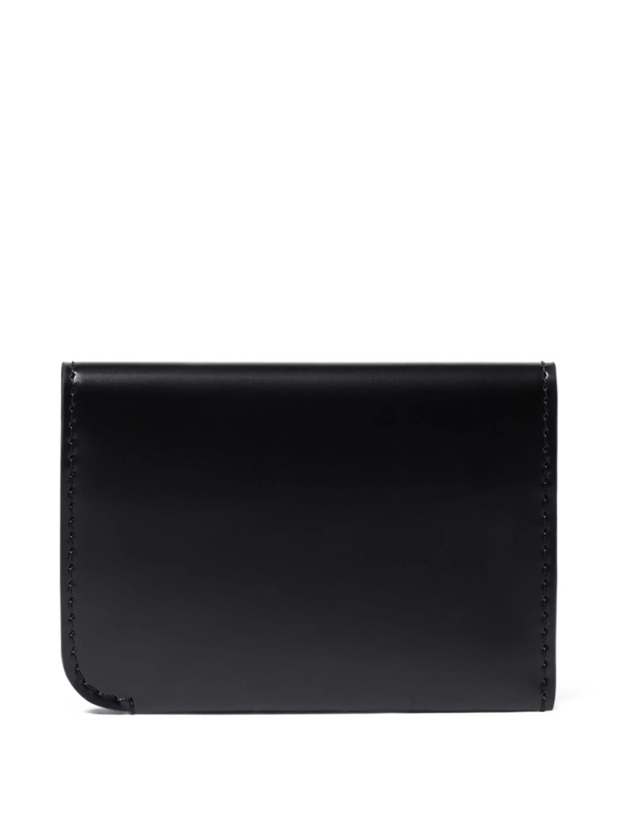 Portofel JACQUEMUS negru din piele - Img 2