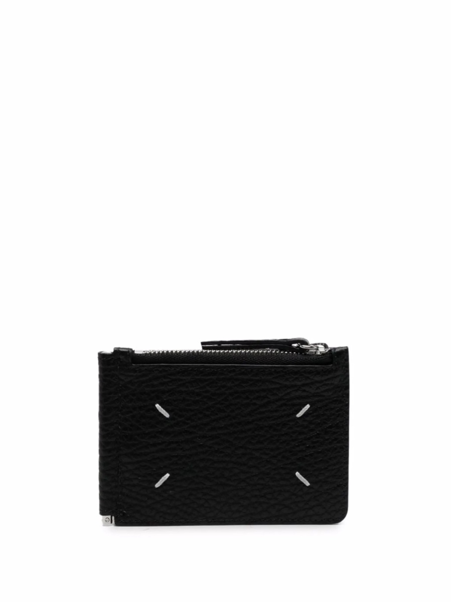 Portofel Maison Margiela negru din alama si zinc - Img 2
