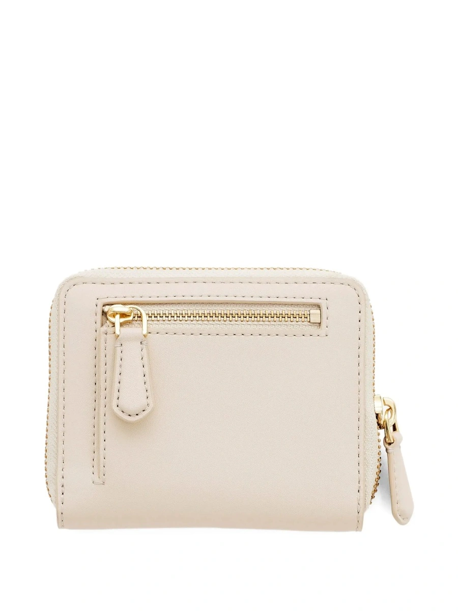 Portofel Marc Jacobs alb din piele - Img 4