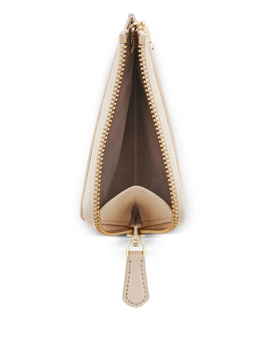 Portofel Marc Jacobs neutru din piele - Img 3