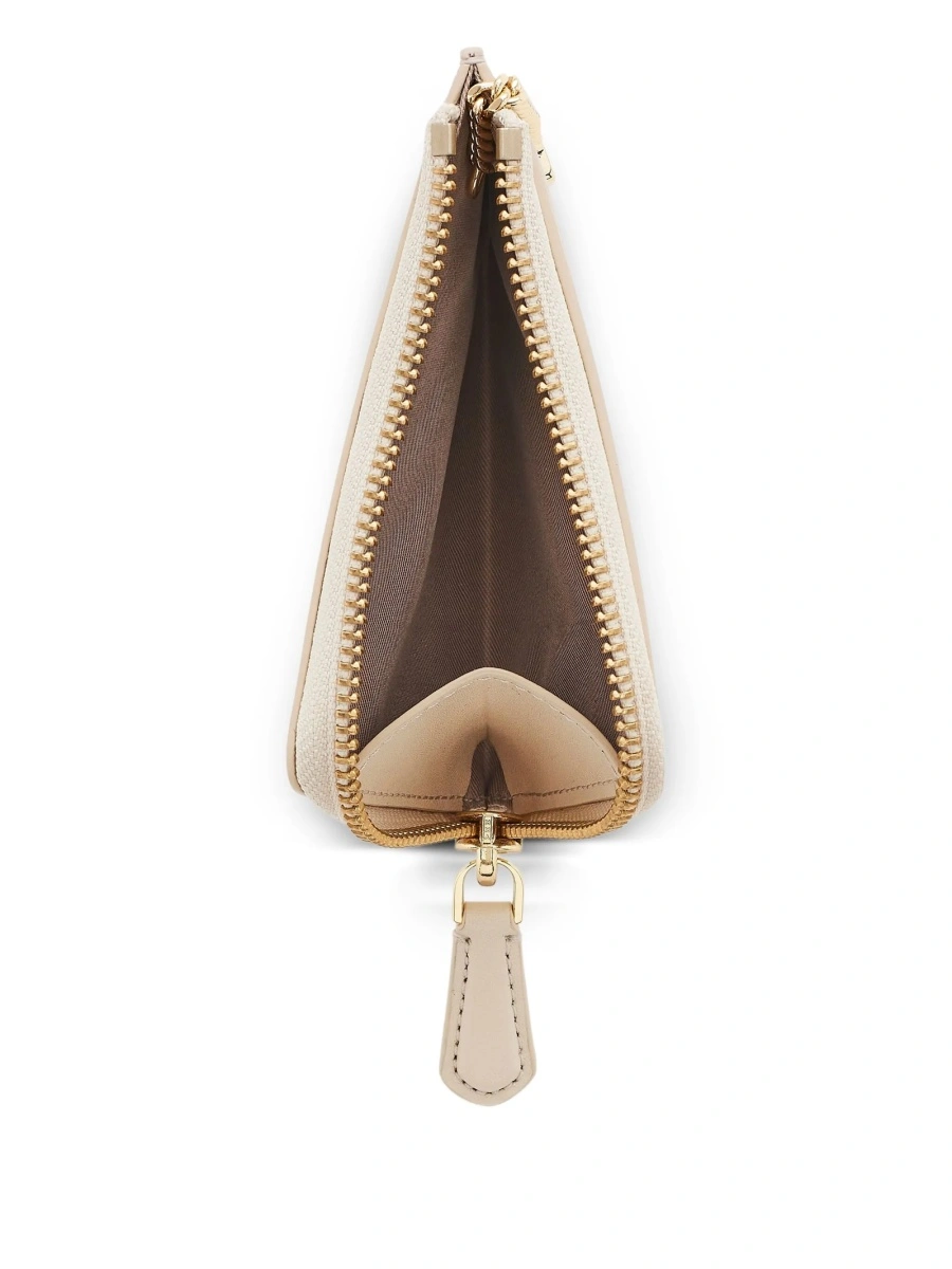 Portofel Marc Jacobs neutru din piele - Img 3