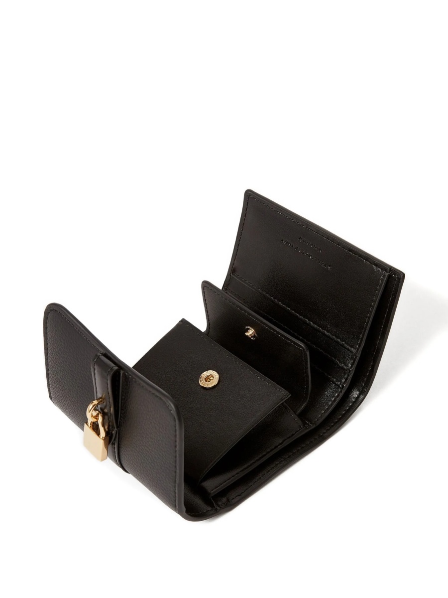 Portofel Stella McCartney negru din poliamida - Img 4