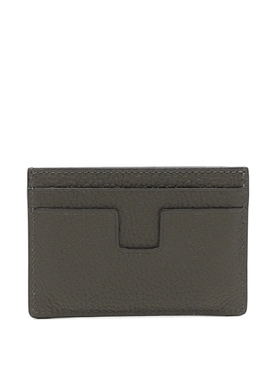 Portofel Tom Ford gri din piele - Img 2
