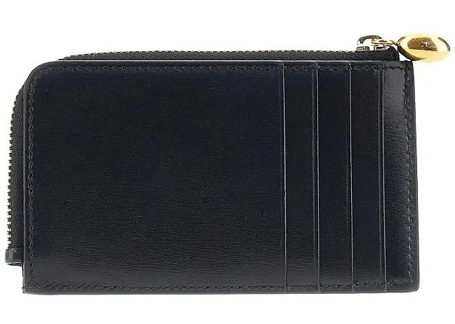 Portofele 'Goji' zippered leather cardholder - Img 2
