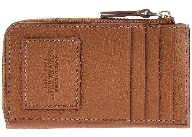 Portofele Grained leather zip wallet - Img 2
