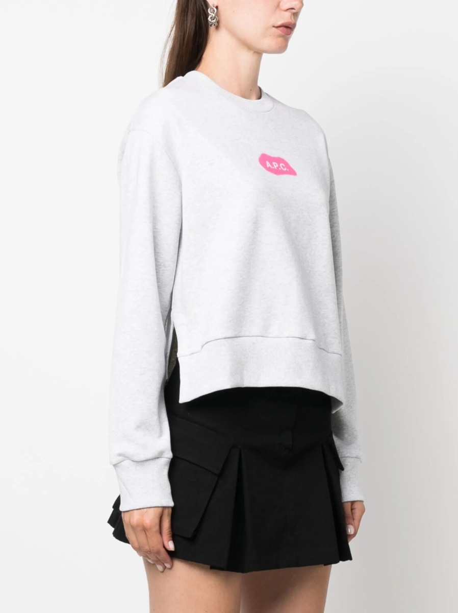 Pulover A.P.C. gri - Img 3