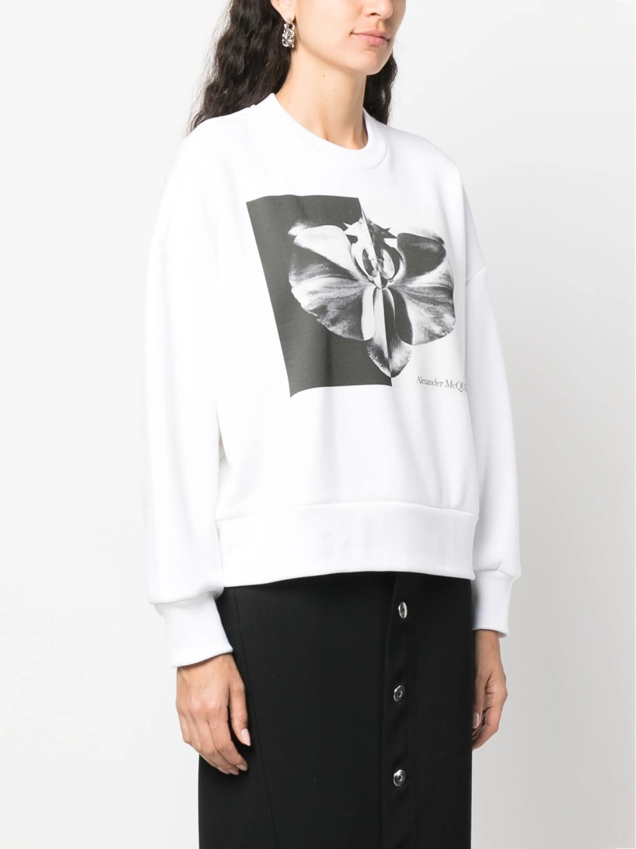 Pulover Alexander McQueen alb - Img 3