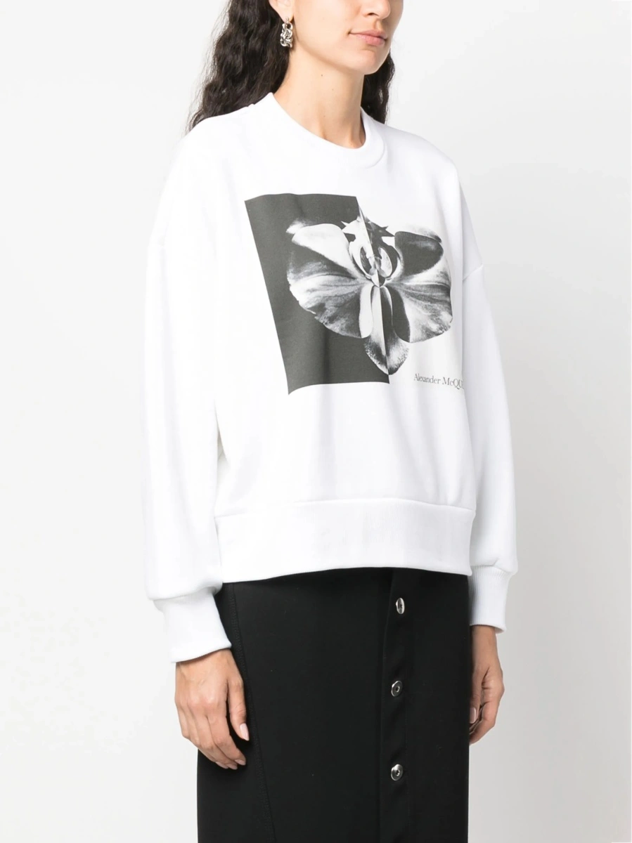 Pulover Alexander McQueen alb - Img 3