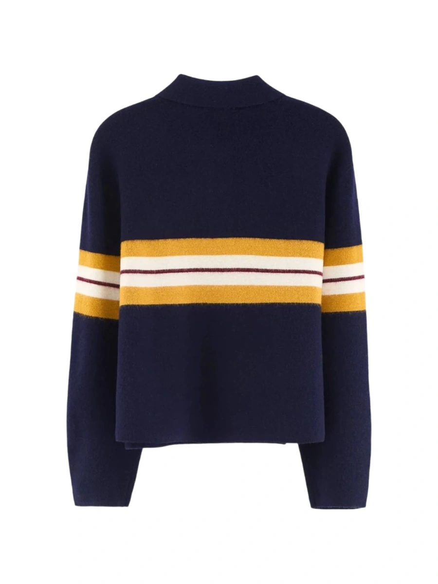 Pulover BELLEROSE albastru - Img 2