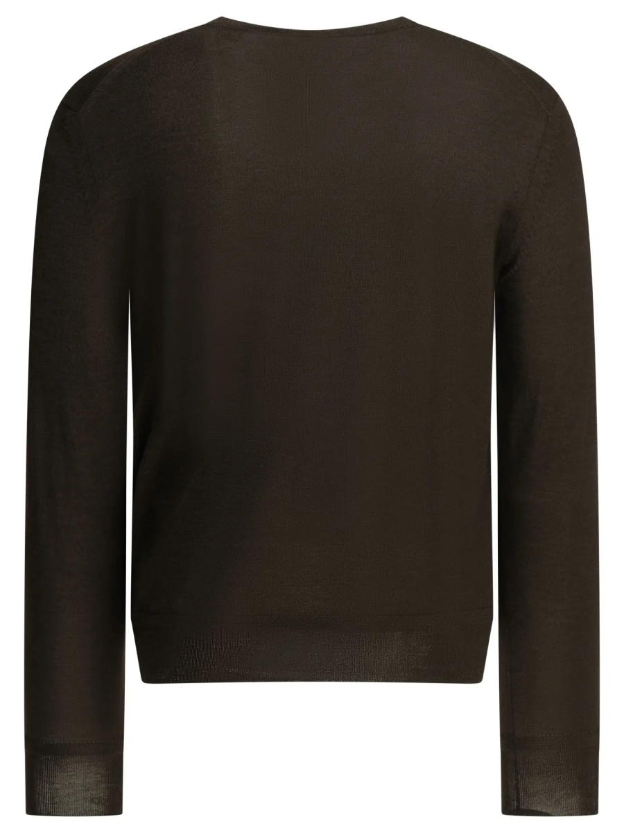 Pulover Cashmere and silk crew-neck sweater - Img 2