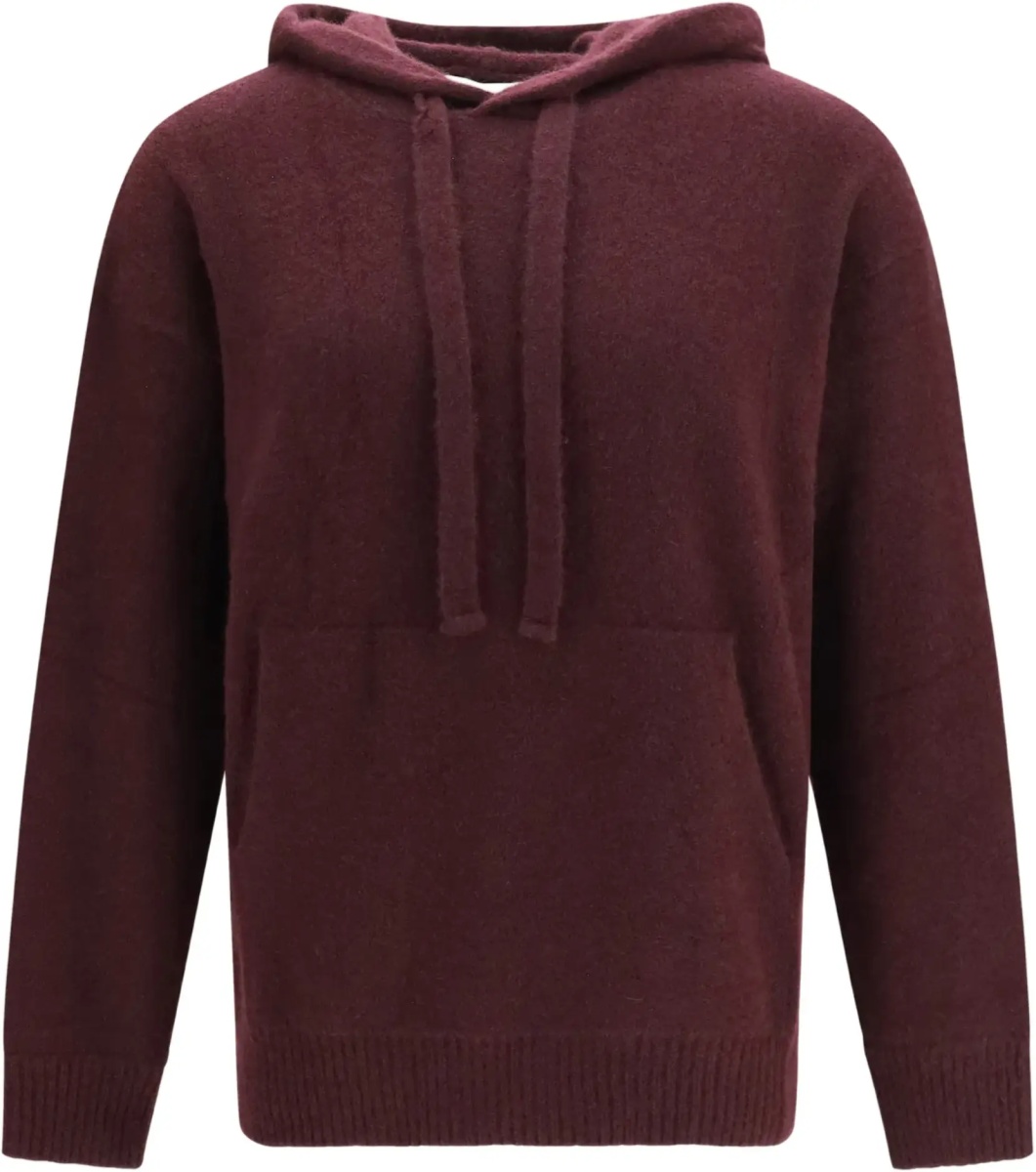 Pulover Cashmere and silk hooded Sweater - Img 6