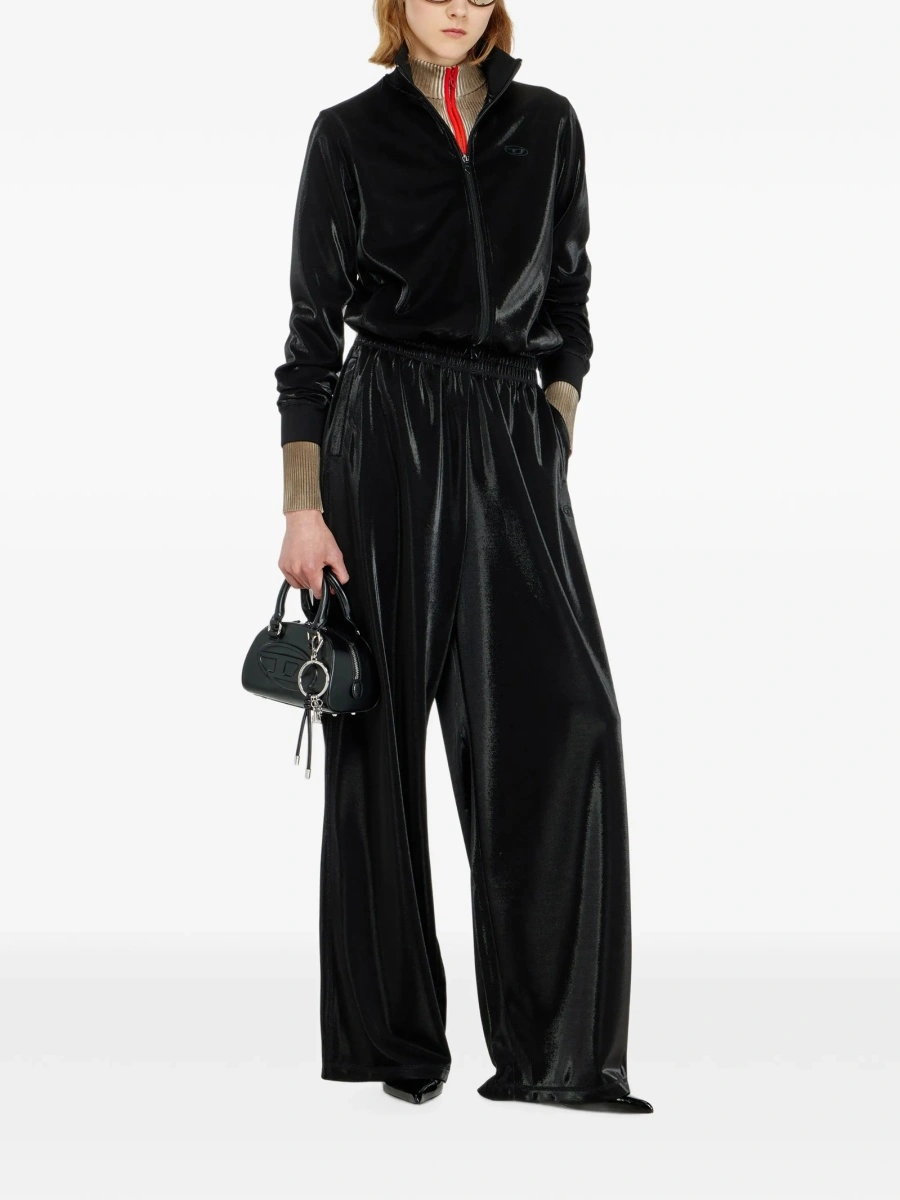 Pulover Diesel Oval D negru - Img 2