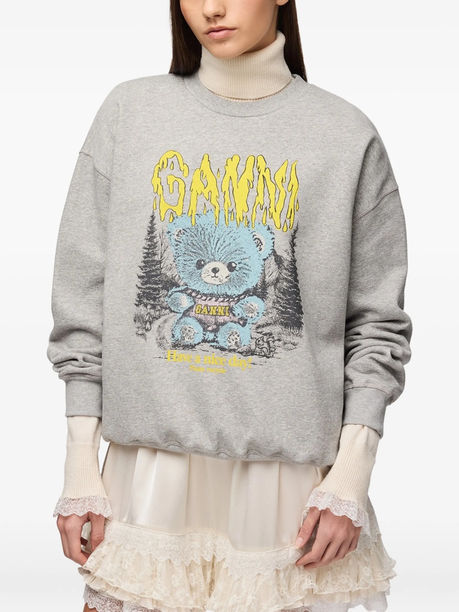 Pulover Ganni gri - Img 3