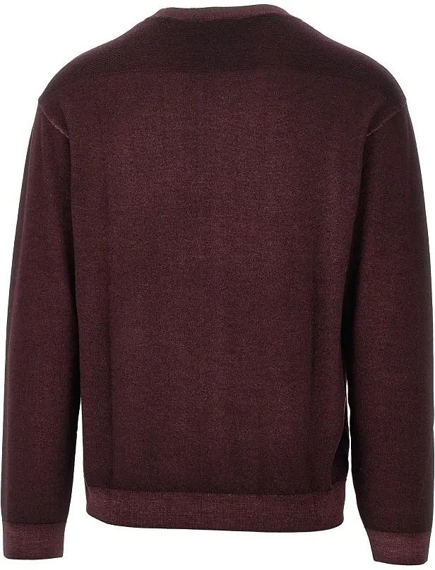 Pulover Garment dyed wool crewneck sweater - Img 3