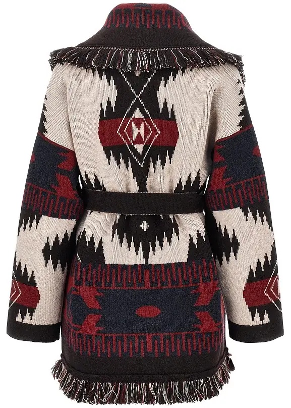 Pulover Icon jacquard wool cardigan - Img 3