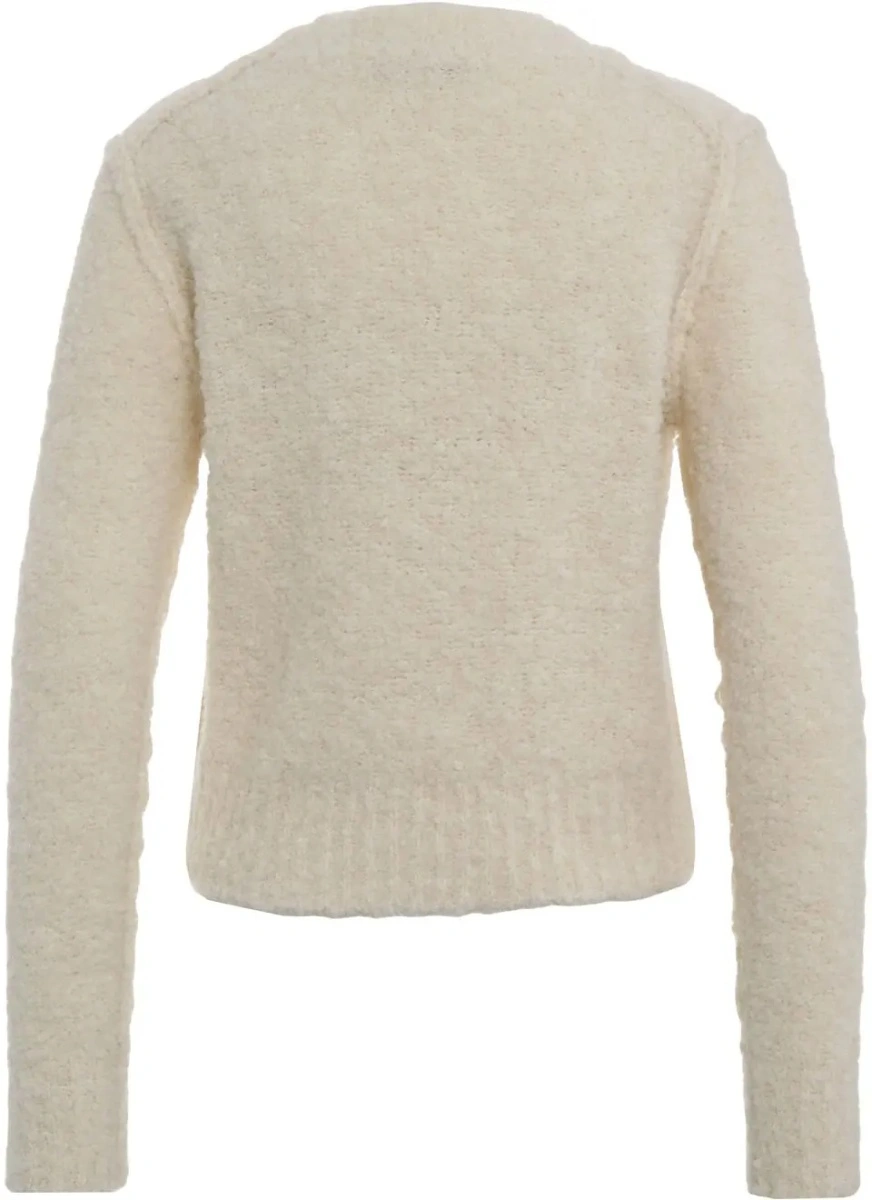 Pulover Jucca alb din alpaca - Img 3
