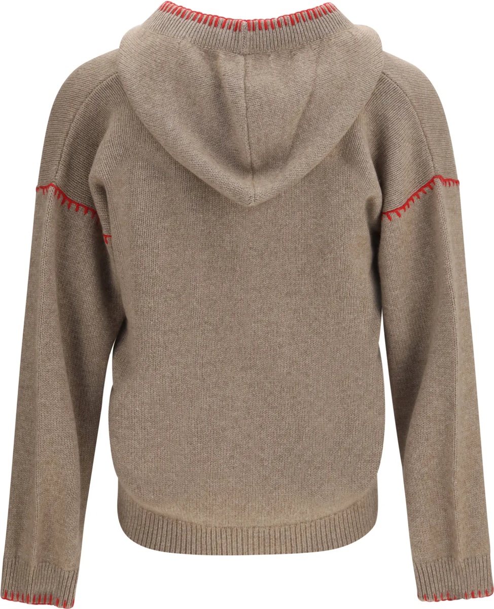 Pulover Kafti embroidered cashmere Sweater - Img 2