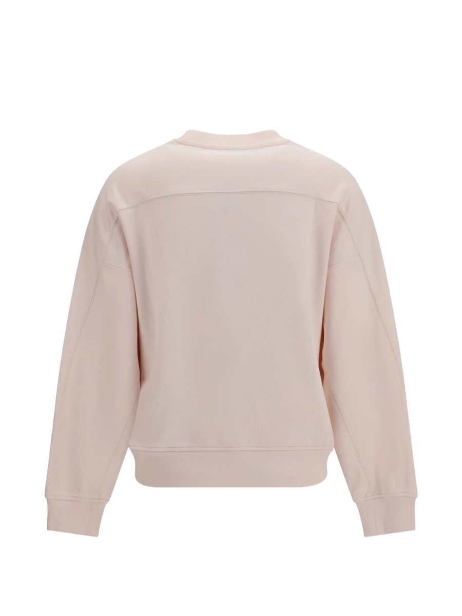 Pulover MAISON KITSUNÉ roz din bumbac organic - Img 2