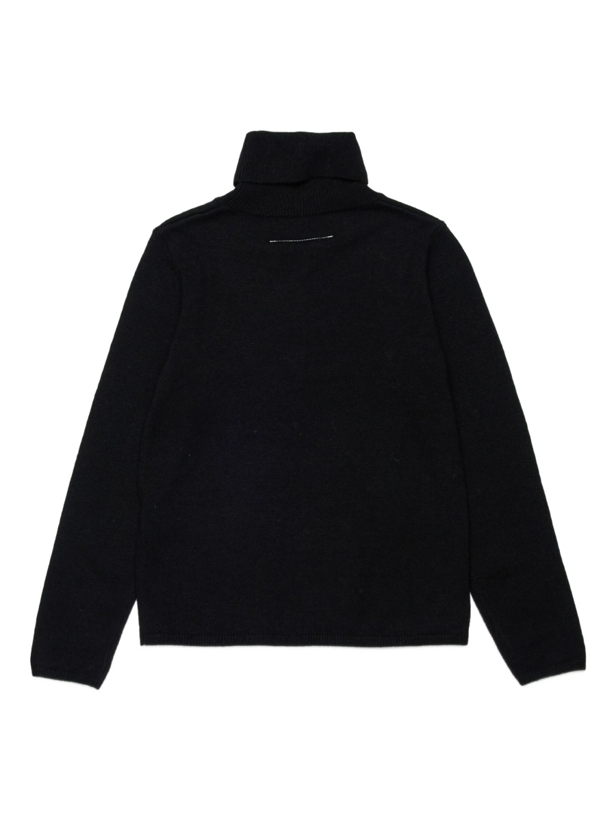 Pulover MM6 Maison Margiela negru - Img 2