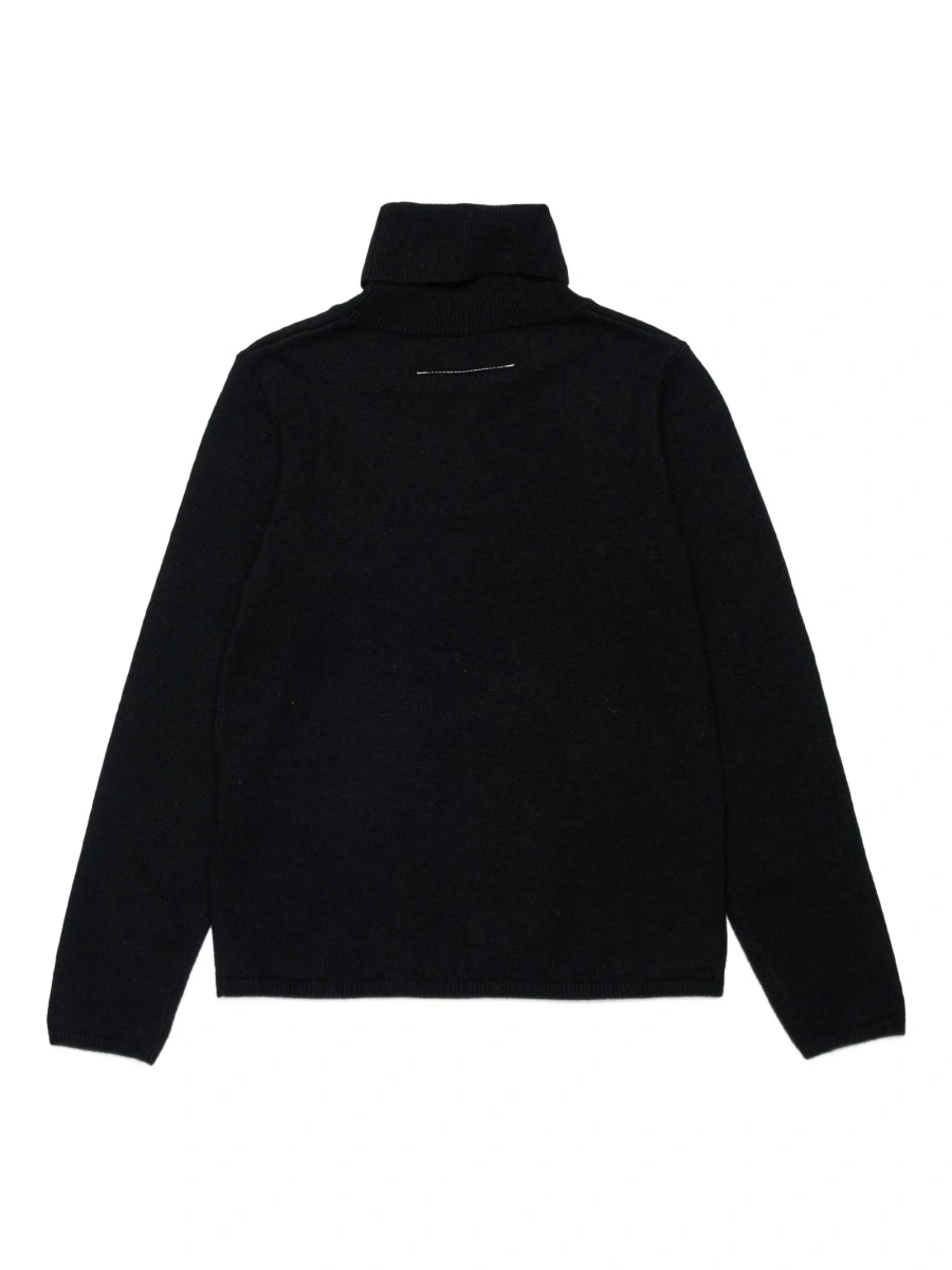 Pulover MM6 Maison Margiela negru - Img 2