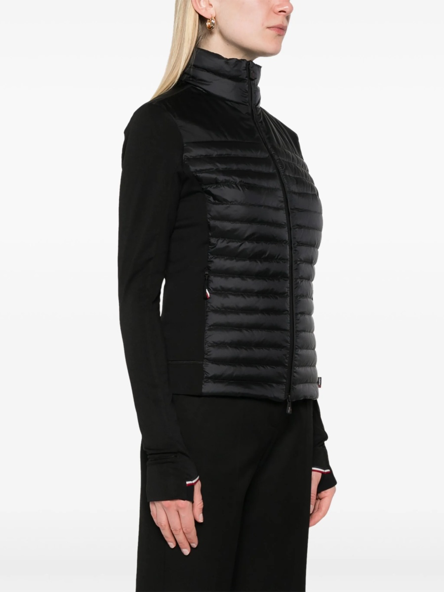 Pulover Moncler Grenoble negru din poliamida si polyester - Img 3