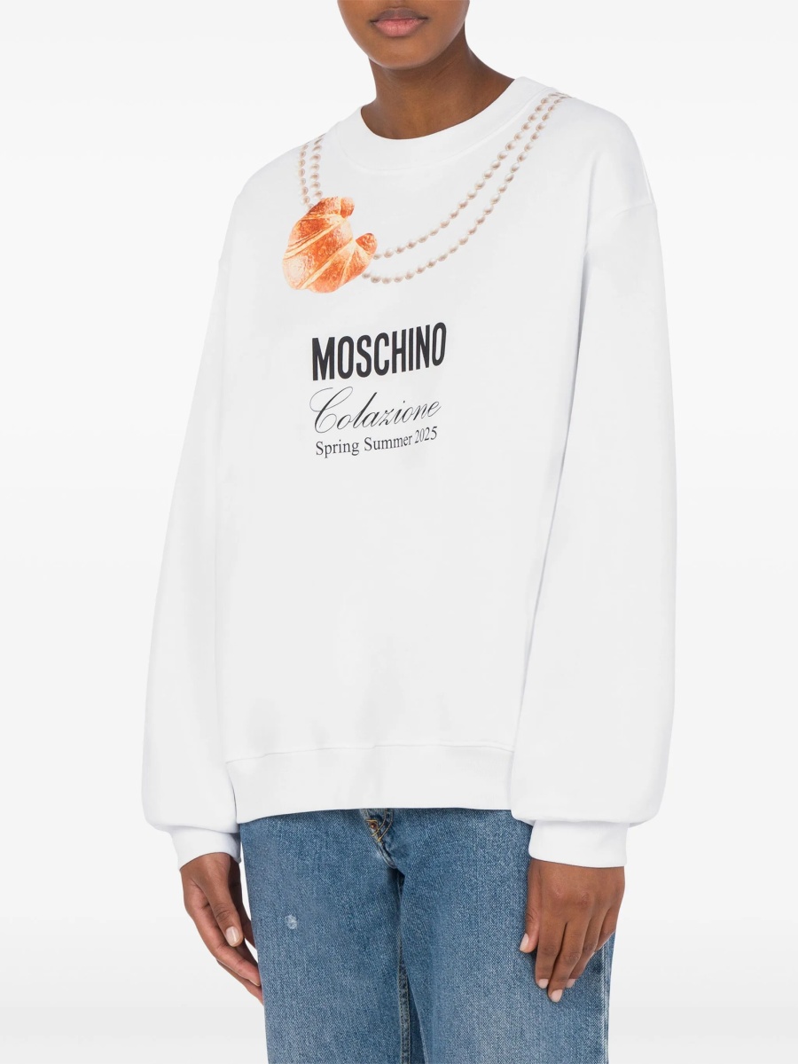 Pulover Moschino alb - Img 2