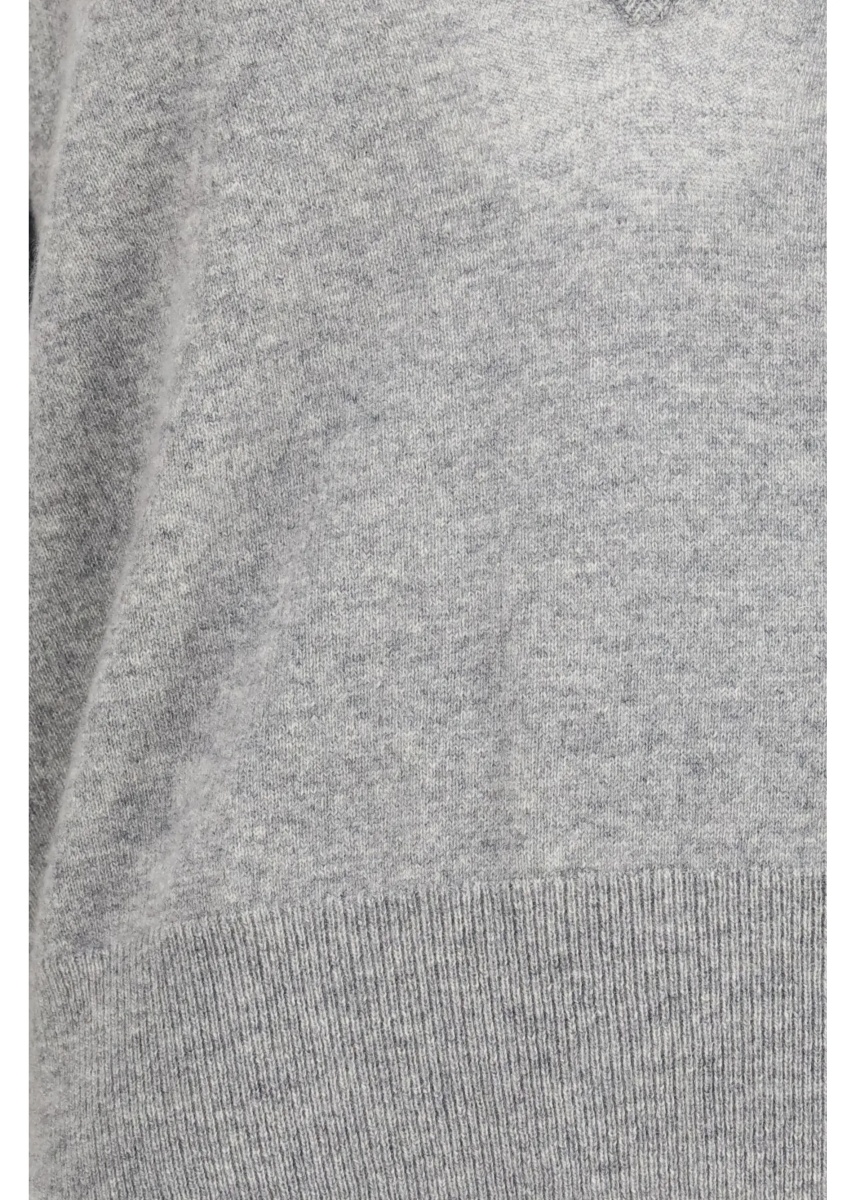 Pulover N°491 V-neck cashmere Sweater - Img 3