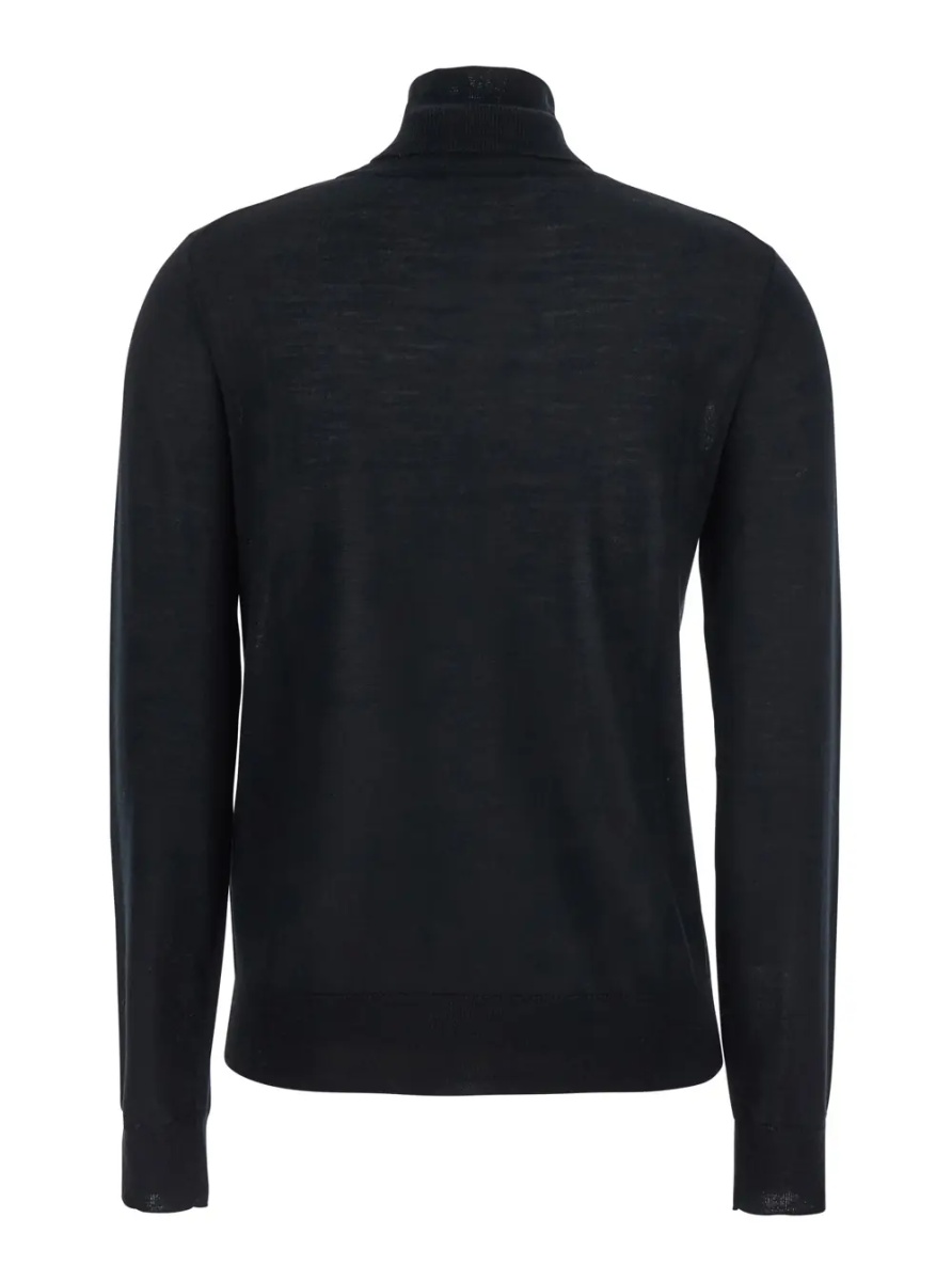 Pulover P.A.R.O.S.H. Black Turtleneck Sweater in Wool Blend Woman - Img 2