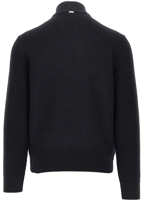 Pulover Padded nylon and wool cardigan - Img 3