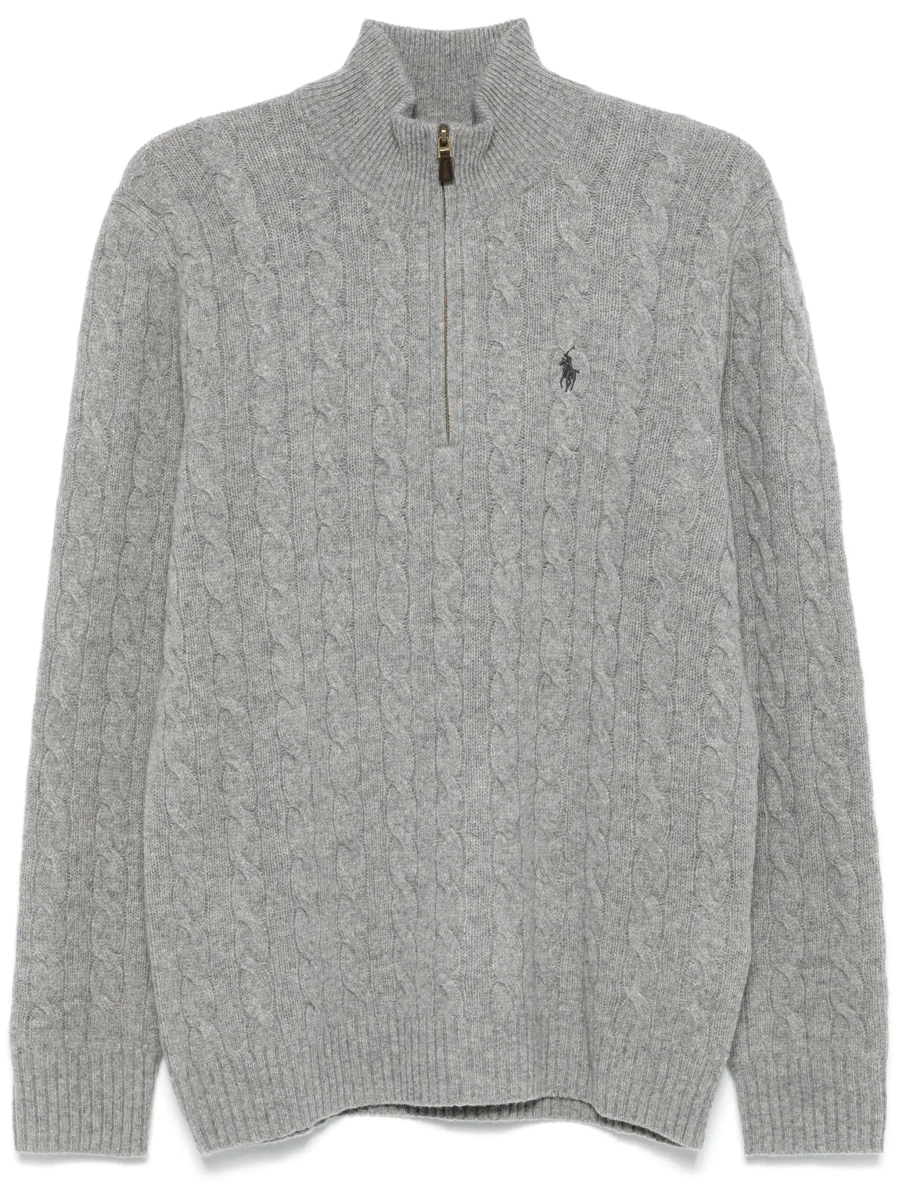Pulover Ralph Lauren gri din casmir - Img 8