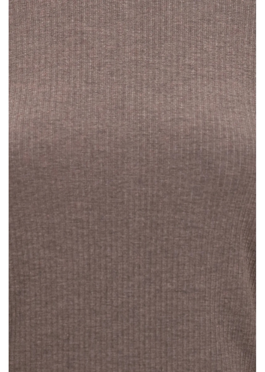 Pulover Ribbed long-sleeve Sweater - Img 3