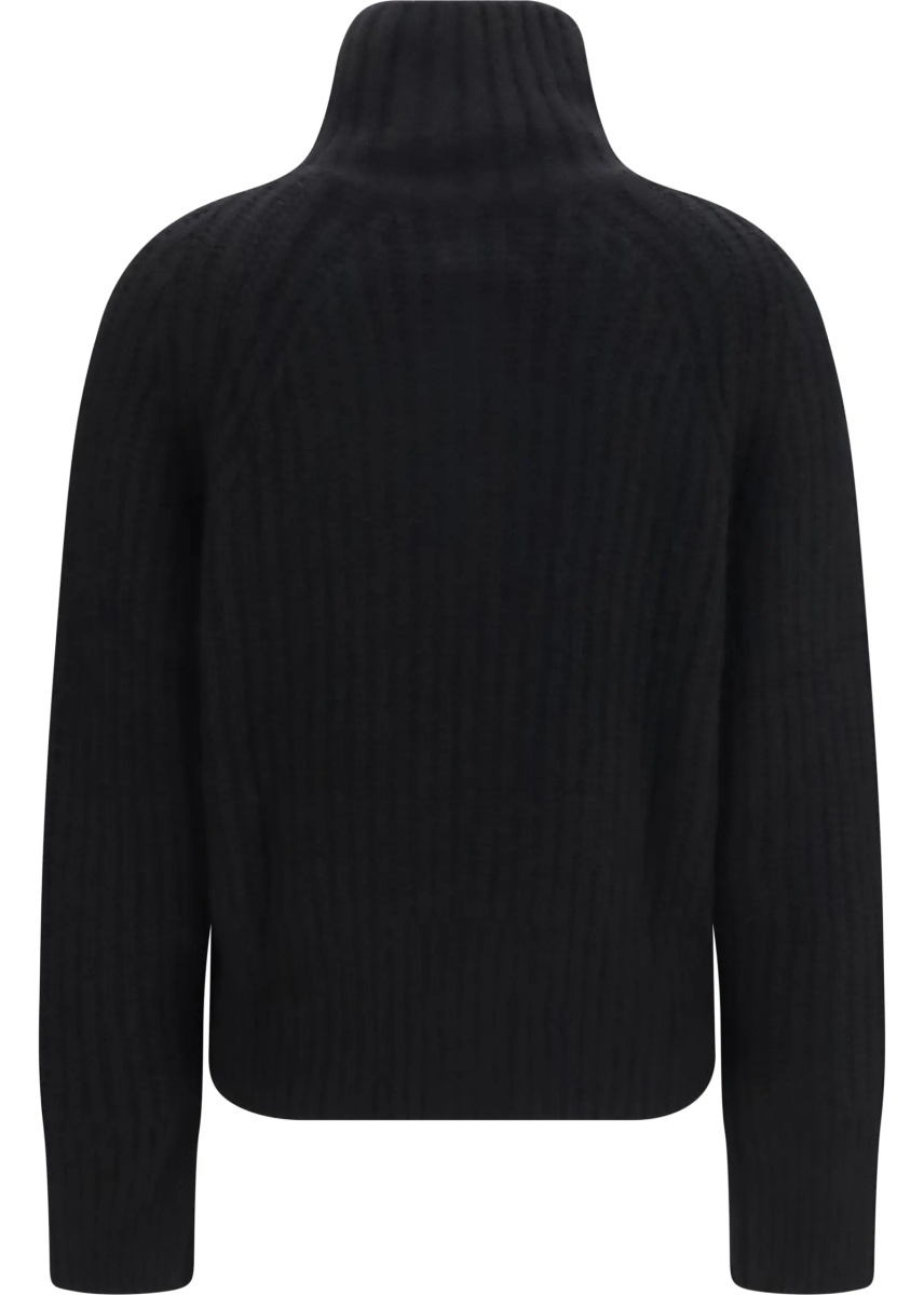 Pulover Ribbed Troyer Sweater with zip - Img 2