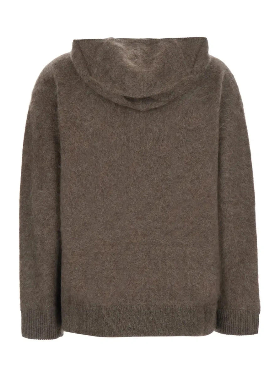Pulover 'S MAXMARA maro din lana - Img 2