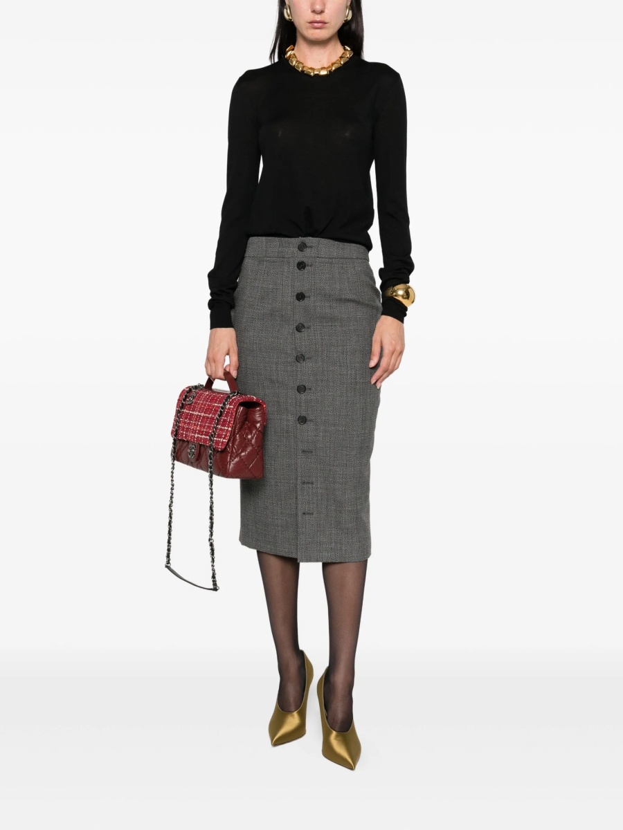 Pulover Saint Laurent negru - Img 2