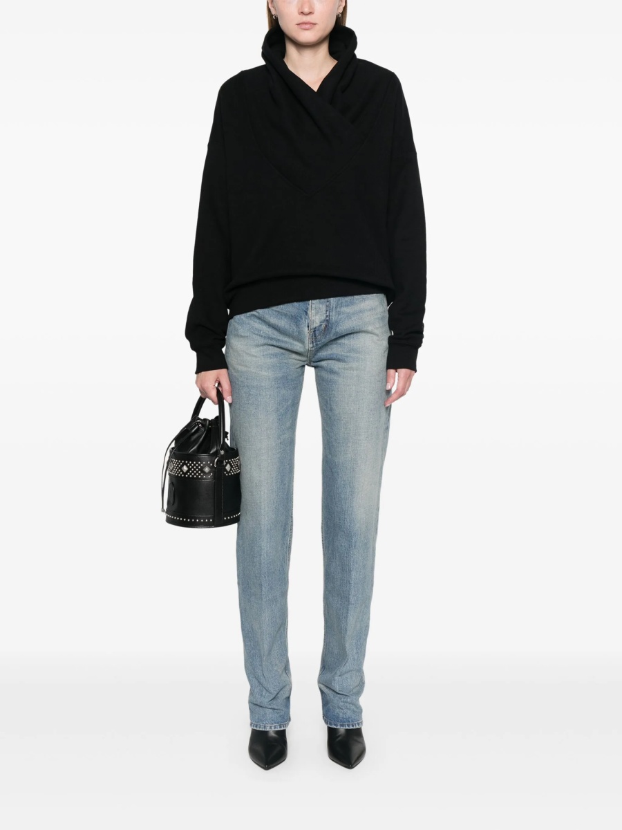 Pulover Saint Laurent negru - Img 2