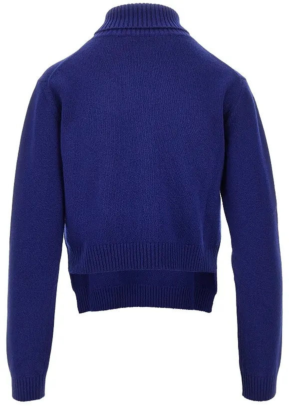 Pulover Split collar wool sweater - Img 3