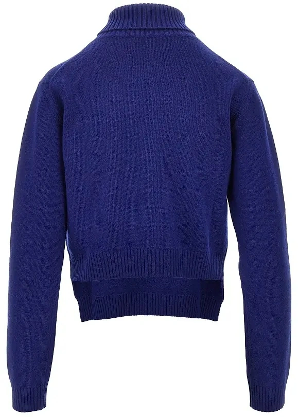 Pulover Split collar wool sweater - Img 3