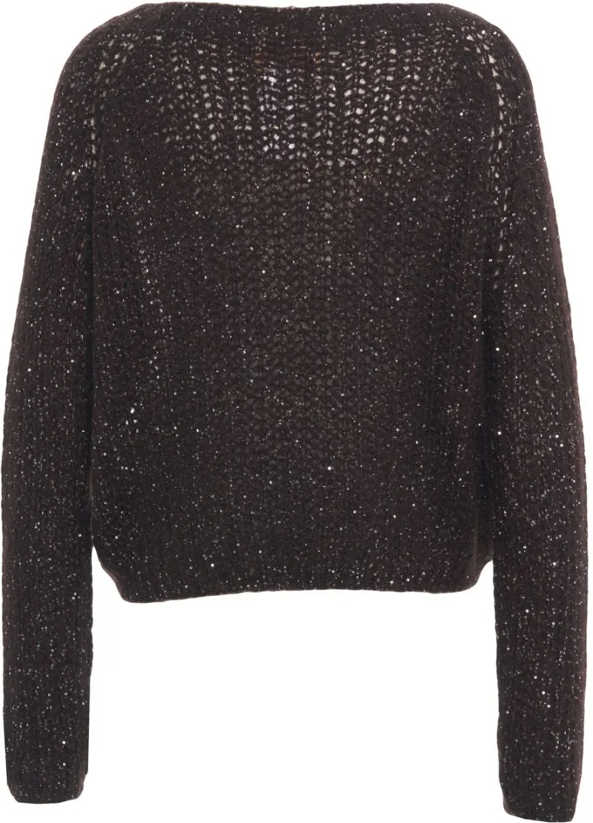 Pulover Sweater with sequin applications - Img 3
