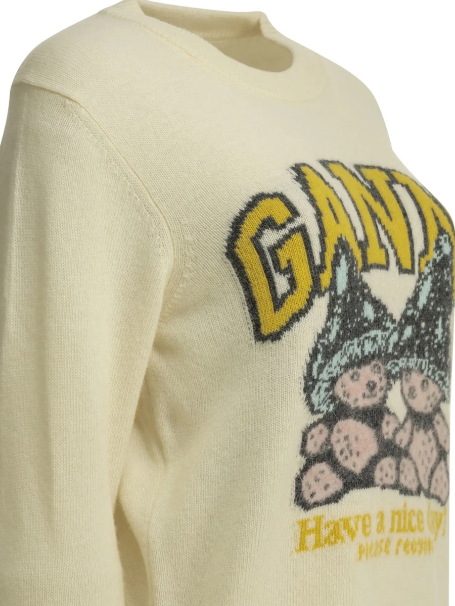 Pulover "Teddy Mushroom" Crew-Neck Sweater - Img 4
