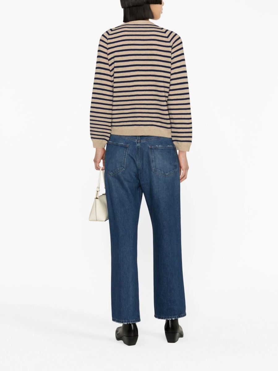 Pulover tricotat A.P.C. neutru - Img 4