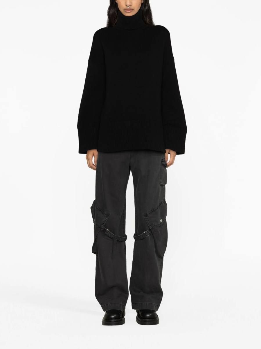 Pulover tricotat CANADA GOOSE negru - Img 2