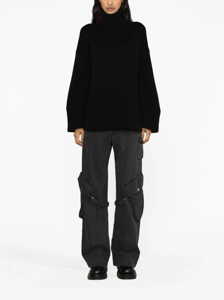 Pulover tricotat CANADA GOOSE negru - Img 2